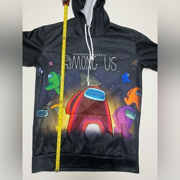 Innersloth Presents Among Us Unisex 3D All Over Print Pullover Hoodie Sz M - Picture 3 of 9